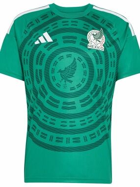 BNWT Adidas Mexico World Cup 2026 Green Fan Soccer Jersey Size Medium